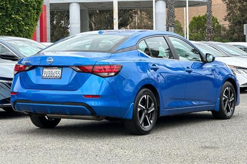Electric Blue Metallic 2025 Nissan Sentra SV