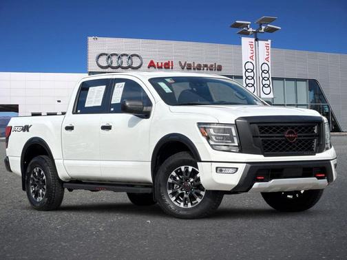 Glacier White 2024 Nissan Titan PRO-4X