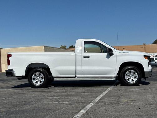 Summit White 2025 Chevrolet Silverado 1500 WT