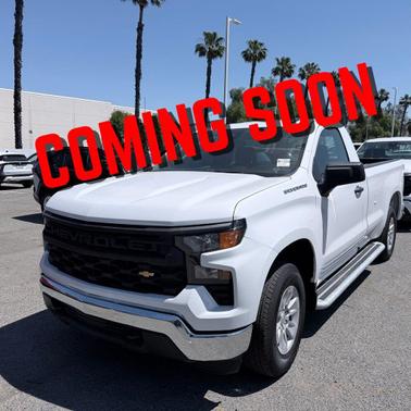 Summit White 2025 Chevrolet Silverado 1500 WT