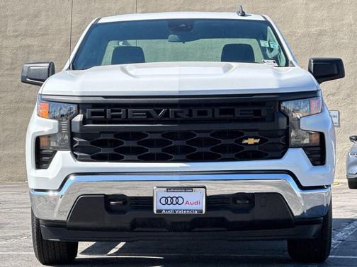 Summit White 2025 Chevrolet Silverado 1500 WT