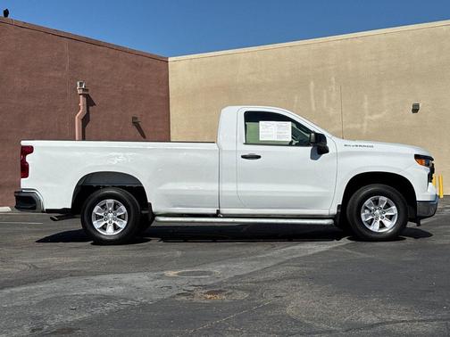 Summit White 2025 Chevrolet Silverado 1500 WT