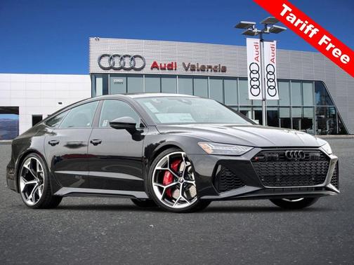 Black 2026 Audi RS 7 4.0T Performance Hatchback