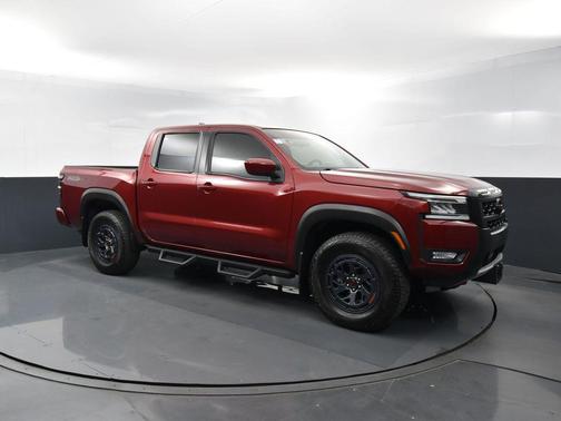 Cardinal Red Metallic 2025 Nissan Frontier PRO-4X