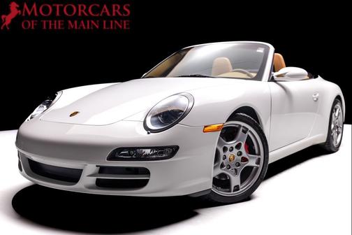 Carrara White 2008 Porsche 911 911 Carrera Cabriolet
