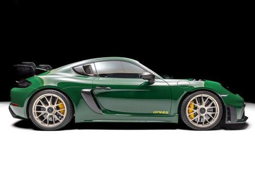 Irish Green Paint To Sample 2024 Porsche 718 Cayman GT4 RS