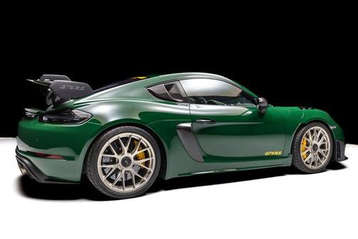 Irish Green Paint To Sample 2024 Porsche 718 Cayman GT4 RS