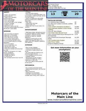 2013 Rolls-Royce Ghost 4dr Sdn