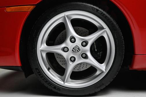 Guards Red 2003 Porsche 911 Targa