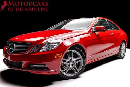 Mars Red 2013 Mercedes-Benz E-Class 4MATIC
