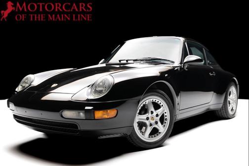 Black 1998 Porsche 911 Targa