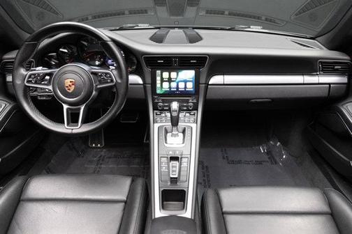 Black 2017 Porsche 911 Carrera 4