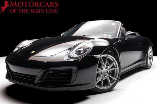 Black 2017 Porsche 911 Carrera 4
