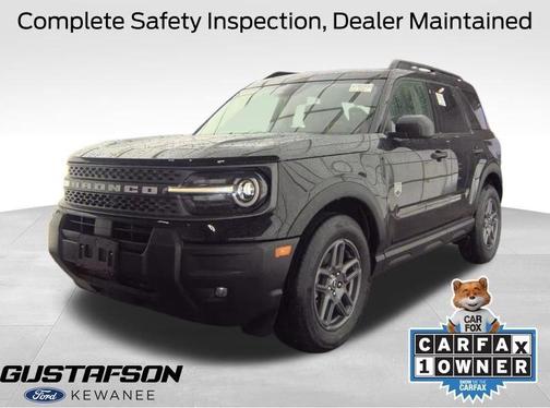 Shadow Black 2025 Ford Bronco Sport Big Bend