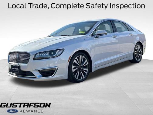 White Platinum Clearcoat Metallic 2017 Lincoln MKZ Select