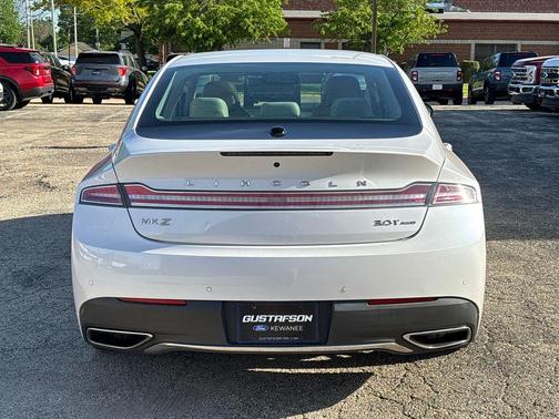 White Platinum Clearcoat Metallic 2017 Lincoln MKZ Select