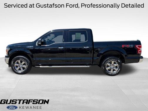 Shadow Black 2018 Ford F-150 XLT