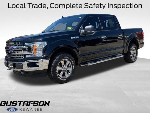 Shadow Black 2018 Ford F-150 XLT