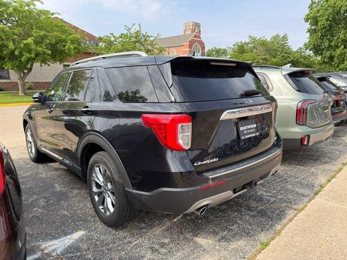 Agate Black Metallic 2021 Ford Explorer Limited