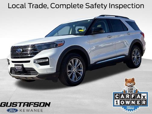 Star White 2023 Ford Explorer XLT
