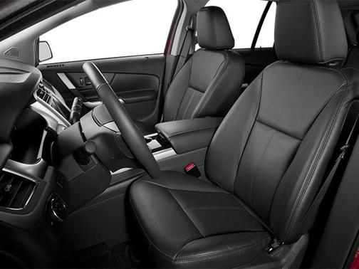 White Platinum Tri-Coat Metallic 2014 Ford Edge SEL