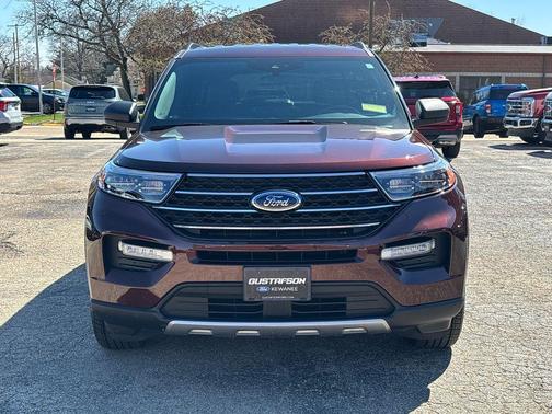 Rich Copper Metallic Tinted Clearcoat 2020 Ford Explorer XLT