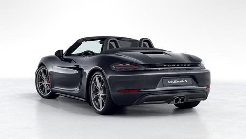 Jet Black Metallic 2024 Porsche 718 Boxster