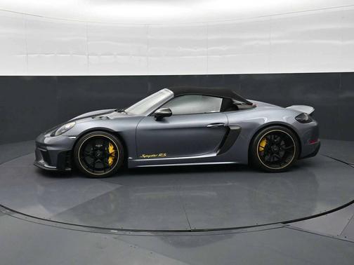 Vanadium Grey Metallic 2025 Porsche 718 Spyder