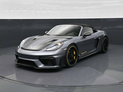 Vanadium Grey Metallic 2025 Porsche 718 Spyder