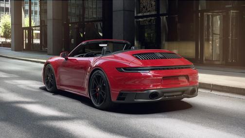 Carmine Red 2024 Porsche 911