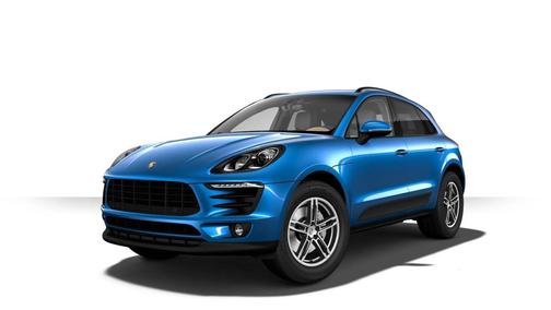 Sapphire Blue Metallic 2017 Porsche Macan