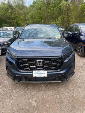 Blue 2025 Honda CR-V Hybrid Sport AWD