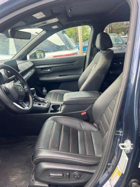 Blue 2025 Honda CR-V Hybrid Sport AWD