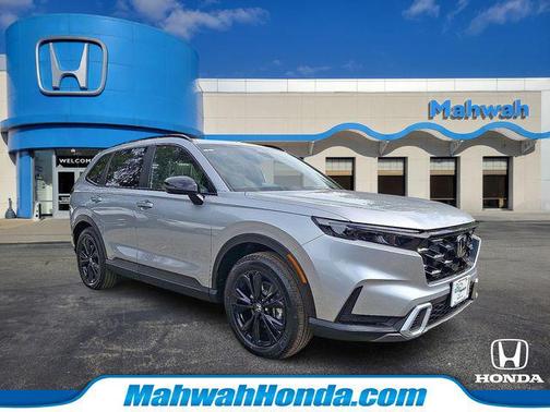 Solar Silver Metallic 2026 Honda CR-V Hybrid Sport Touring AWD
