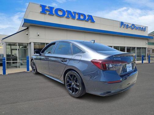 Meteorite Gray Metallic 2025 Honda Civic Sport