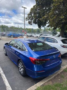 Aegean Blue Metallic 2023 Honda Civic LX