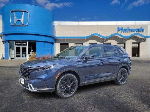 Canyon River Blue Metallic 2026 Honda CR-V Hybrid Sport Touring AWD