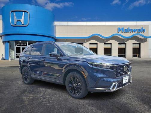 Canyon River Blue Metallic 2026 Honda CR-V Hybrid Sport Touring AWD