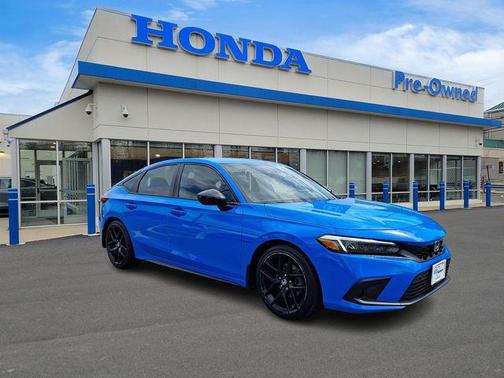 Boost Blue Pearl 2023 Honda Civic Sport