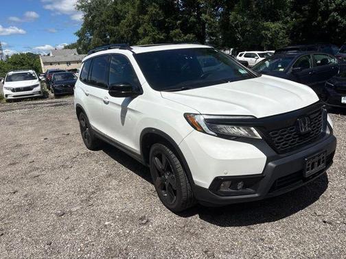 Platinum White Pearl 2021 Honda Passport AWD Elite
