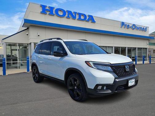 Platinum White Pearl 2021 Honda Passport AWD Elite
