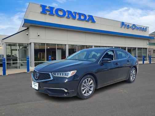 Crystal Black Pearl 2019 Acura TLX Technology