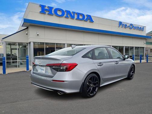 Silver Metallic 2023 Honda Civic Sport