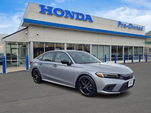 Silver Metallic 2023 Honda Civic Sport