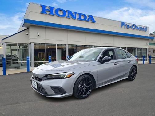 Silver Metallic 2023 Honda Civic Sport