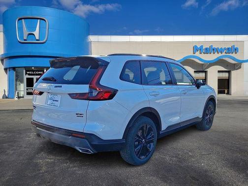 Platinum White Pearl 2026 Honda CR-V Hybrid Sport Touring AWD