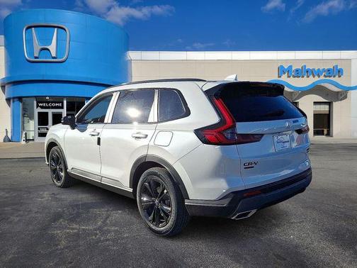 Platinum White Pearl 2026 Honda CR-V Hybrid Sport Touring AWD