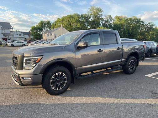 Gun Metallic 2024 Nissan Titan PRO-4X