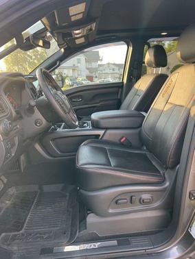 Gun Metallic 2024 Nissan Titan PRO-4X