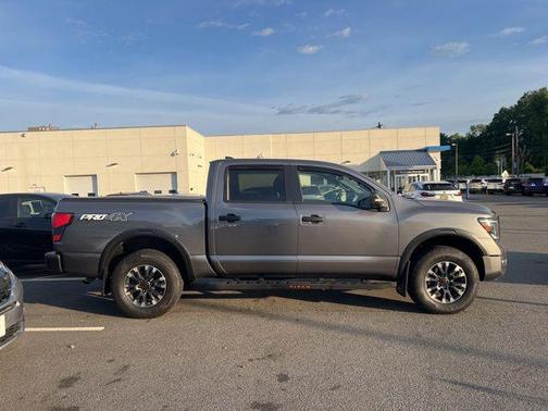 Gun Metallic 2024 Nissan Titan PRO-4X